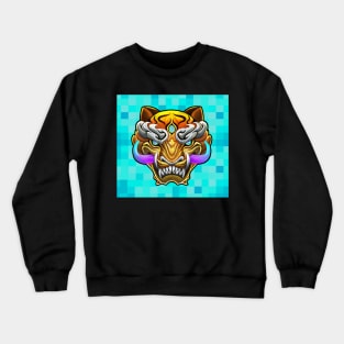 Tiger Eyes Crewneck Sweatshirt